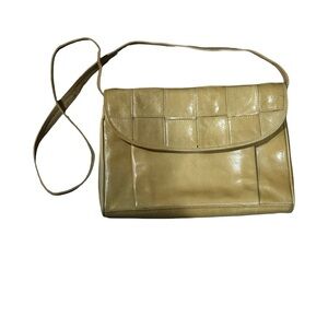 Woodward Italian Leather Shoulder Bag